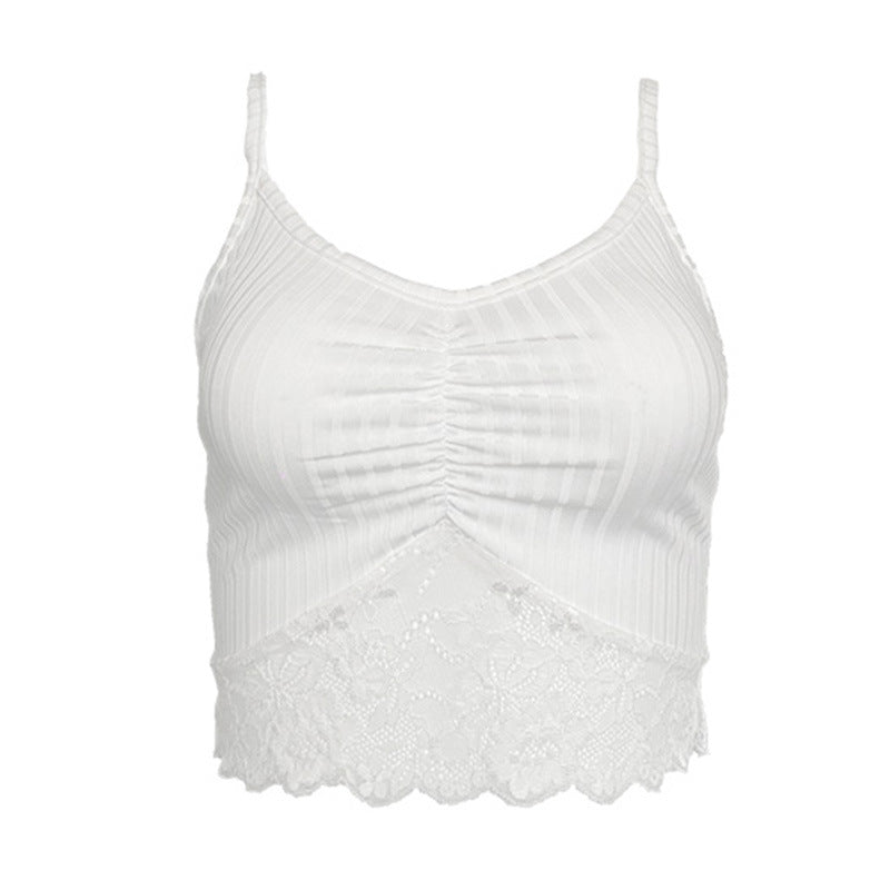 Elena – Kanten bustier Top Met verstelbare bandjes