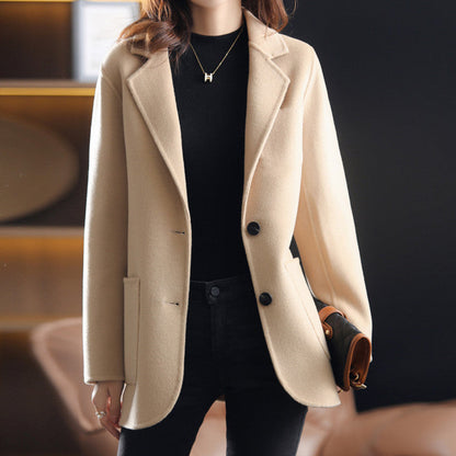 Linde – dames blazer met knoopsluiting en zakken