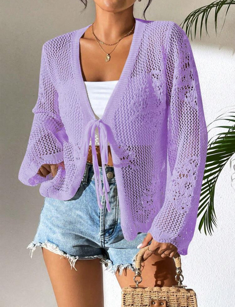 Lise – luchtige cardigan-vest met losse fit
