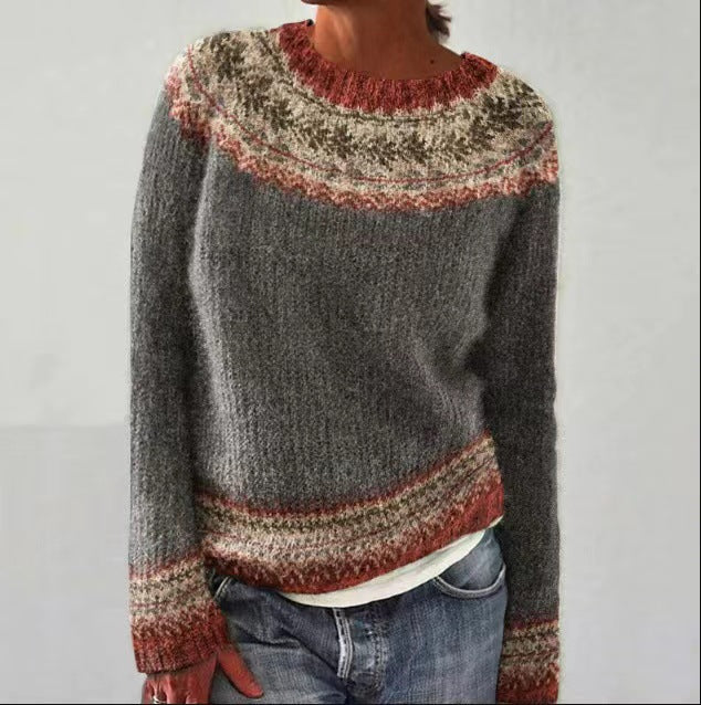 Livia – gebreide damestrui met vintage look