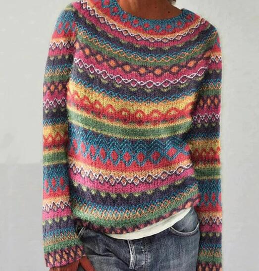 Livia – gebreide damestrui met vintage look