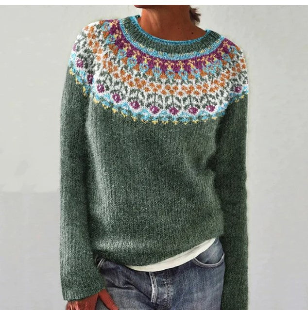 Livia – gebreide damestrui met vintage look