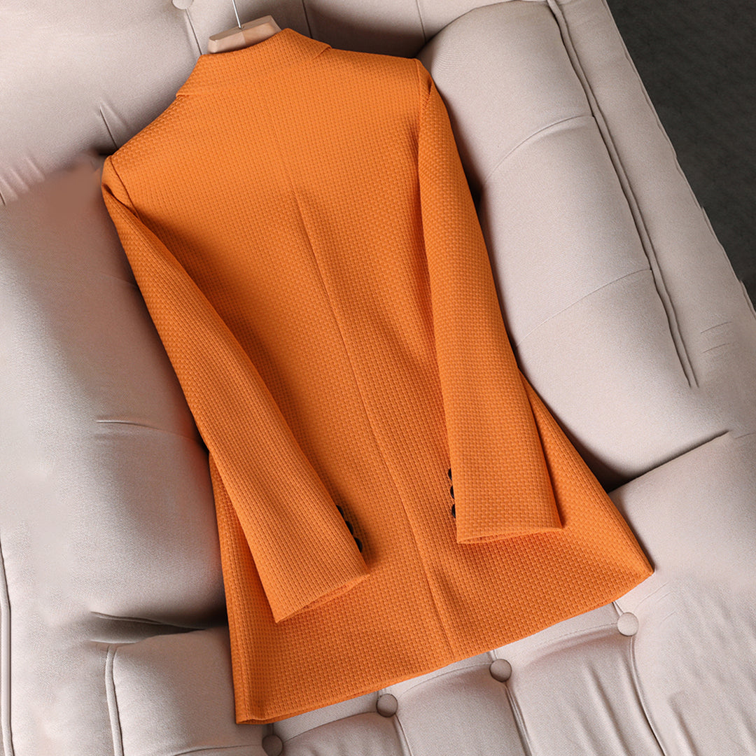 Nina – single-breasted herfstblazer met lange mouwen