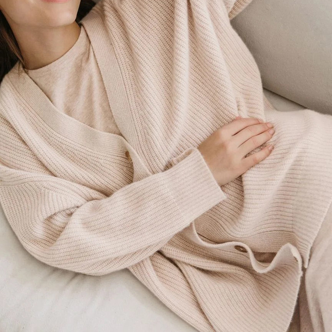 Coco – oversized cardigan vest