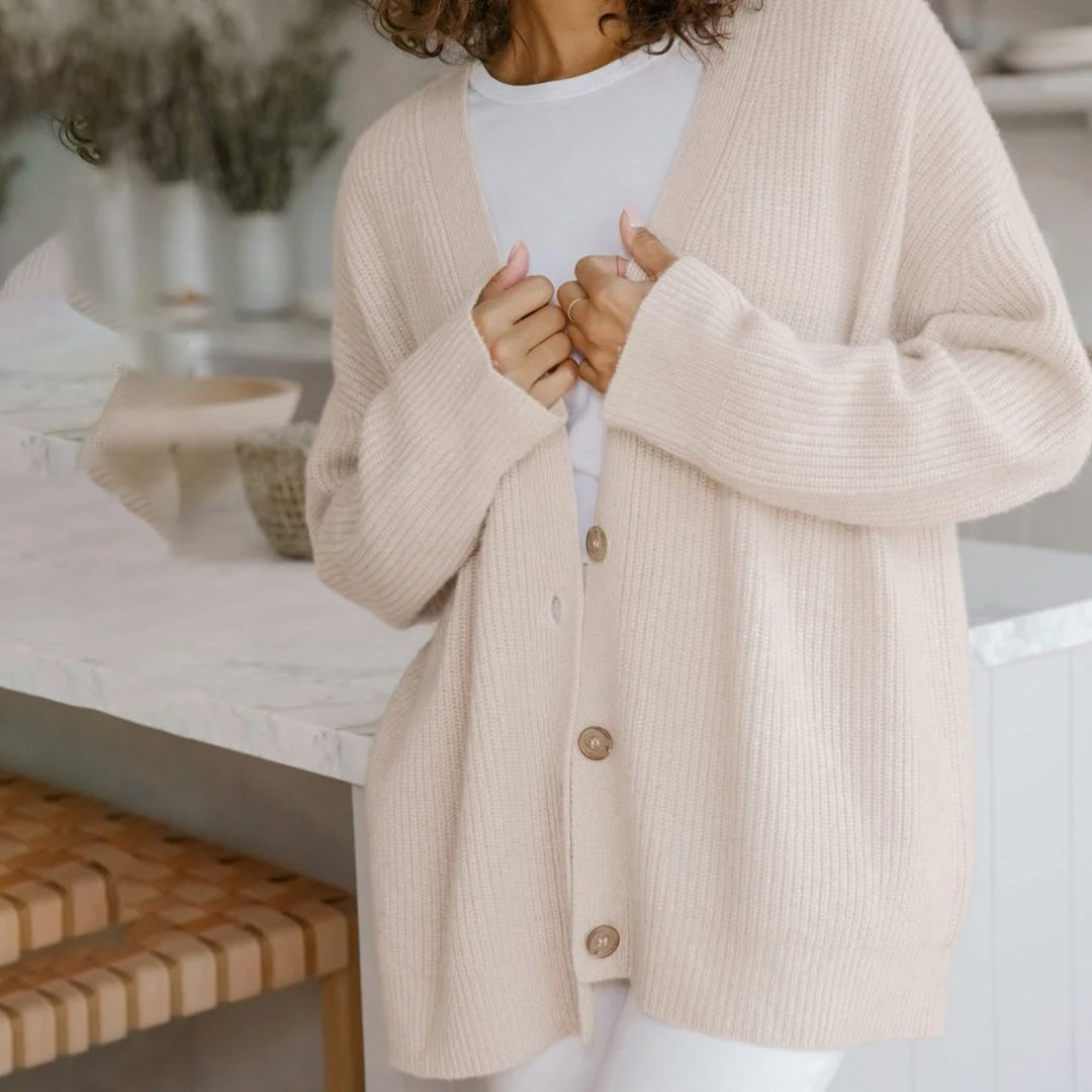 Coco – oversized cardigan vest