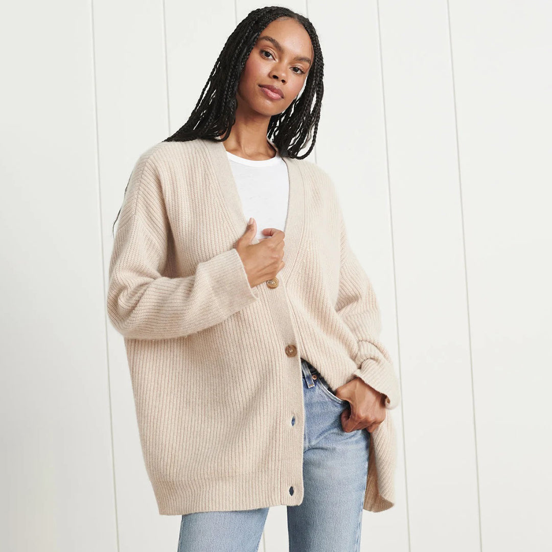 Coco – oversized cardigan vest