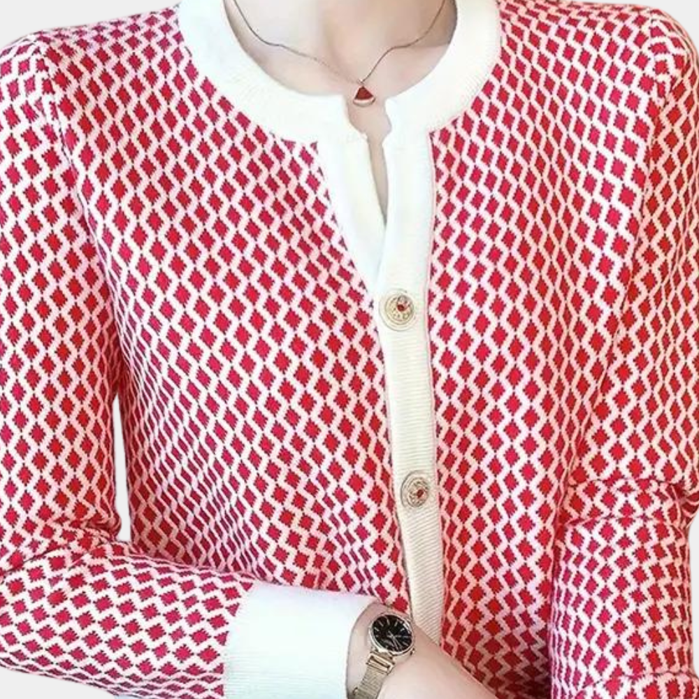 Beverly – getailleerd cardigan vest