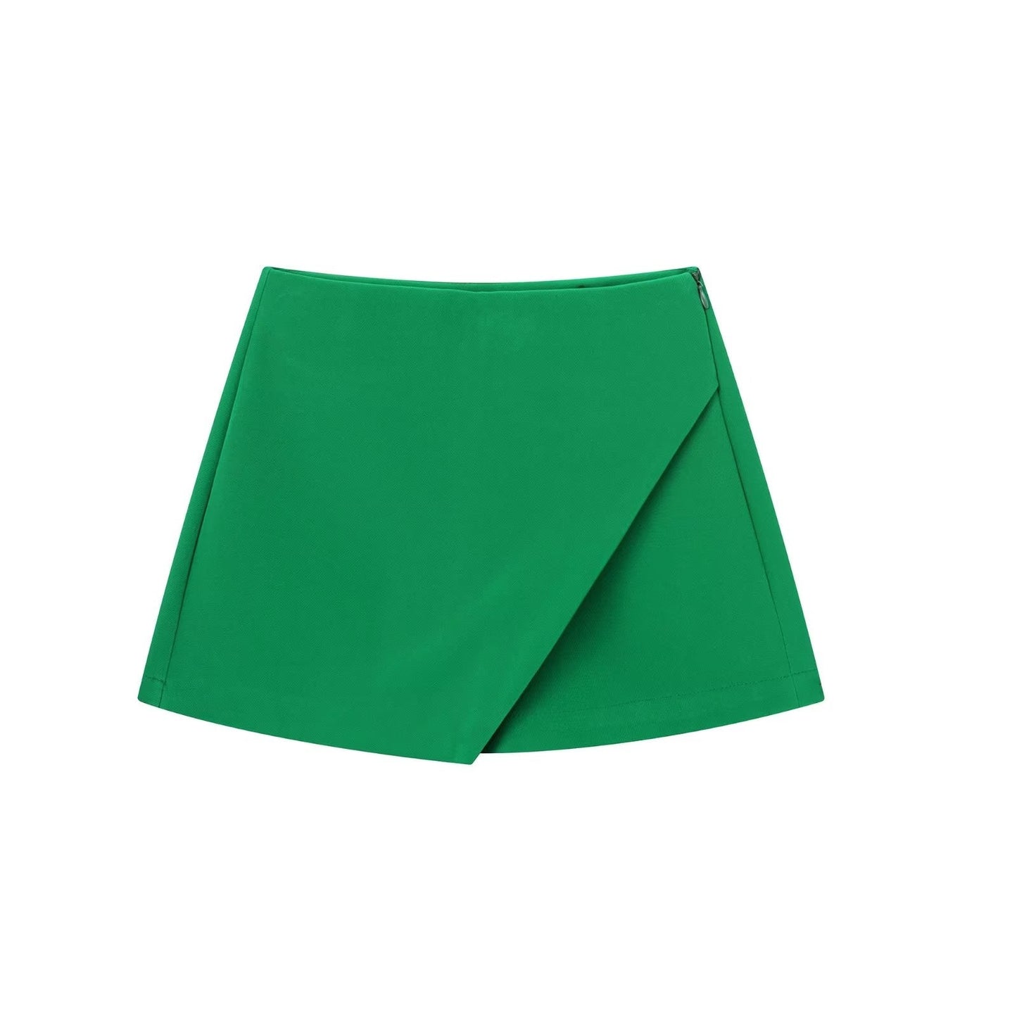 Zofie – Zomer rok met asymmetrisch design en zijrits
