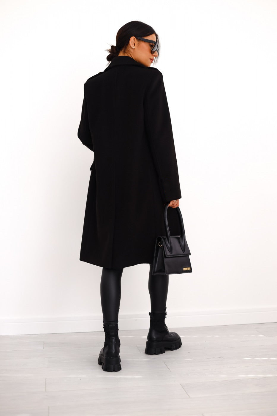 Sophia – double-breasted trenchcoat in wolmix