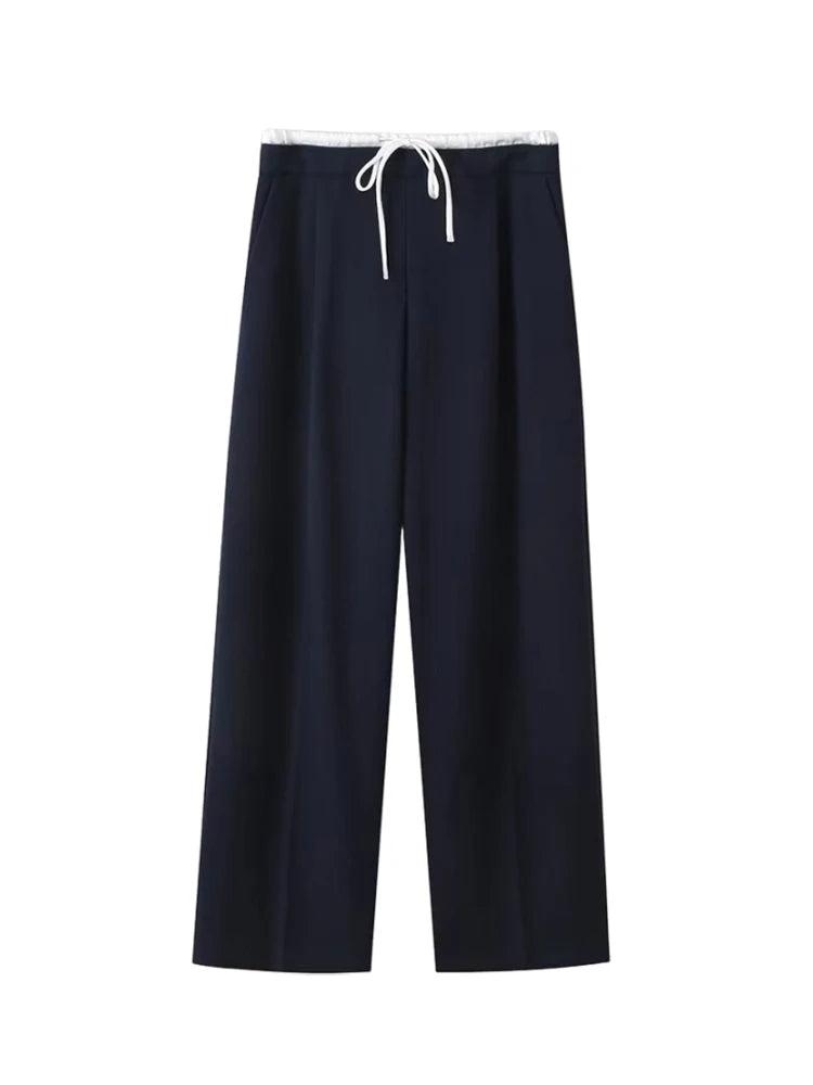 Naomi - Dubbel Getailleerde Lounge broek