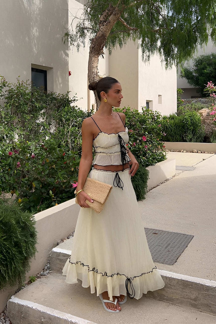 Mia - Witte Zomer Set