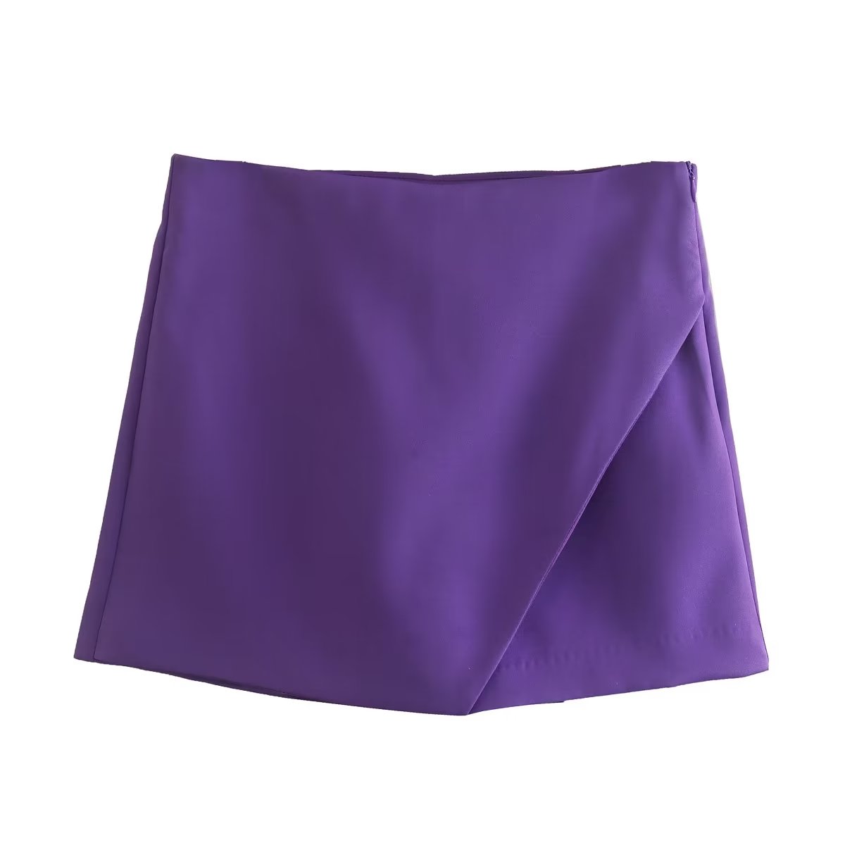 Zofie – Zomer rok met asymmetrisch design en zijrits