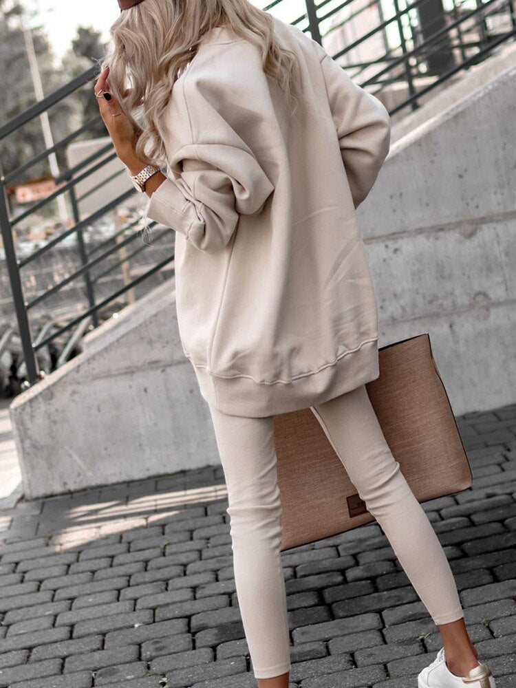 Lemia – Oversized Dames Trui Van Zachte Stof