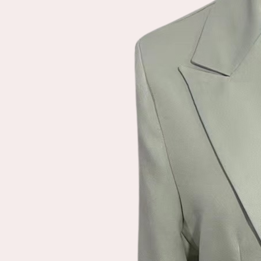 Yara – casual getailleerde blazer van ademend materiaal