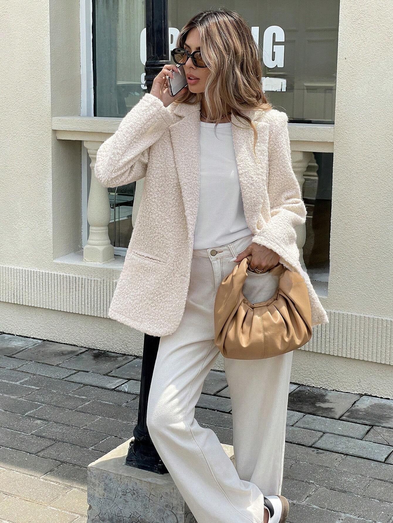 Sophie – dames blazer van geweven polyester met reverskraag