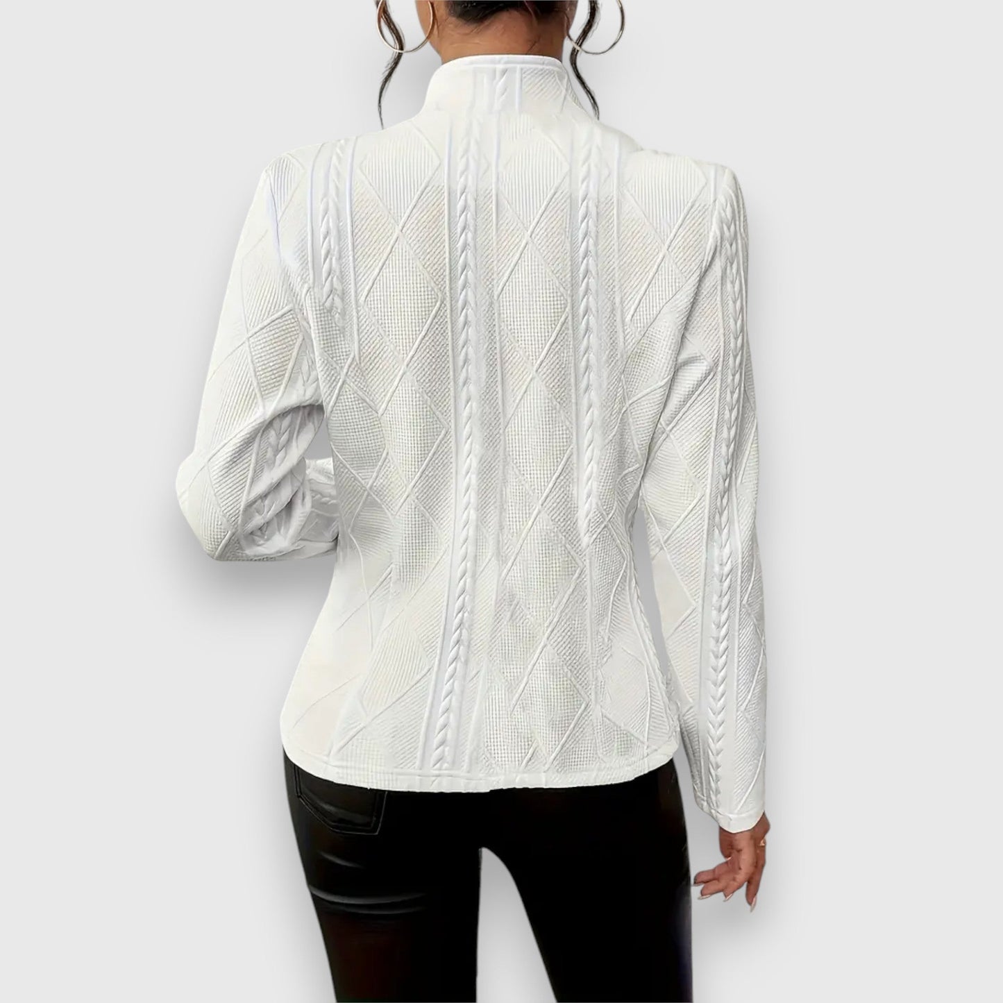 Claire – Getailleerde blazer met reverskraag