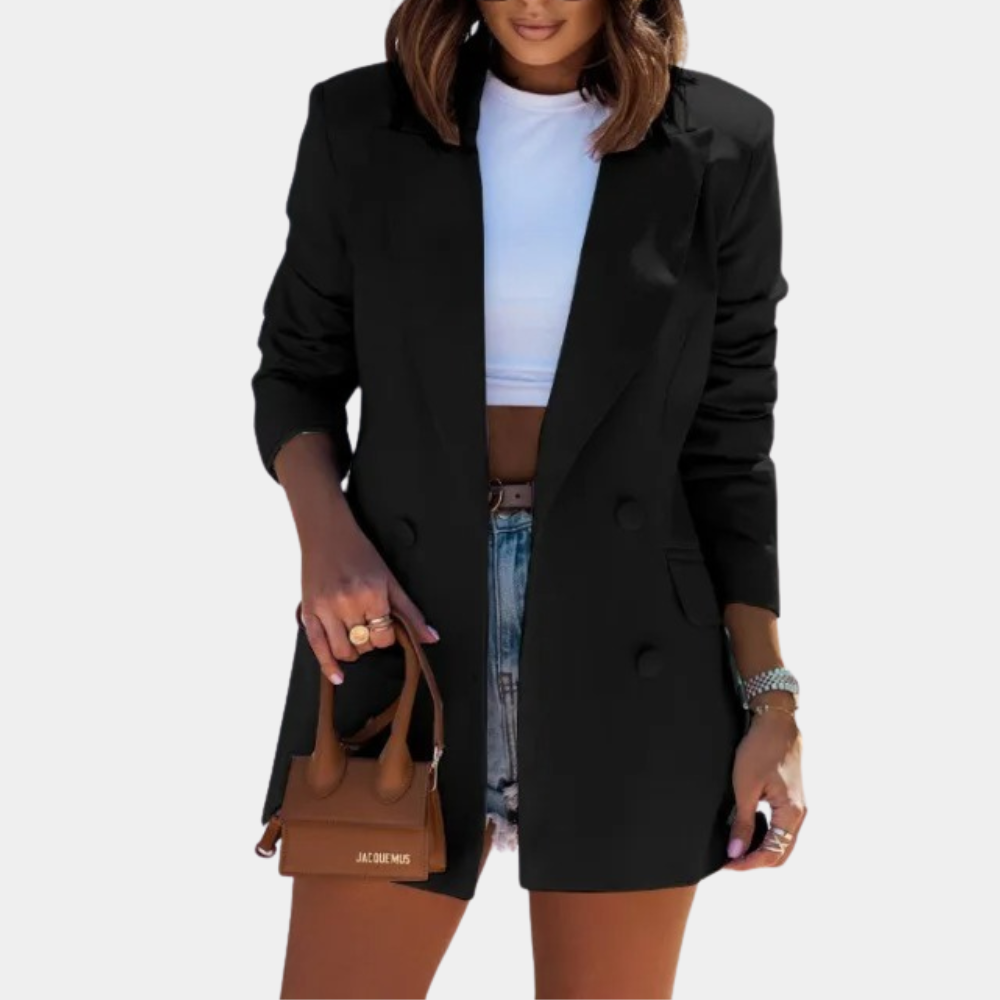 Laura – halflange getailleerde dames blazer