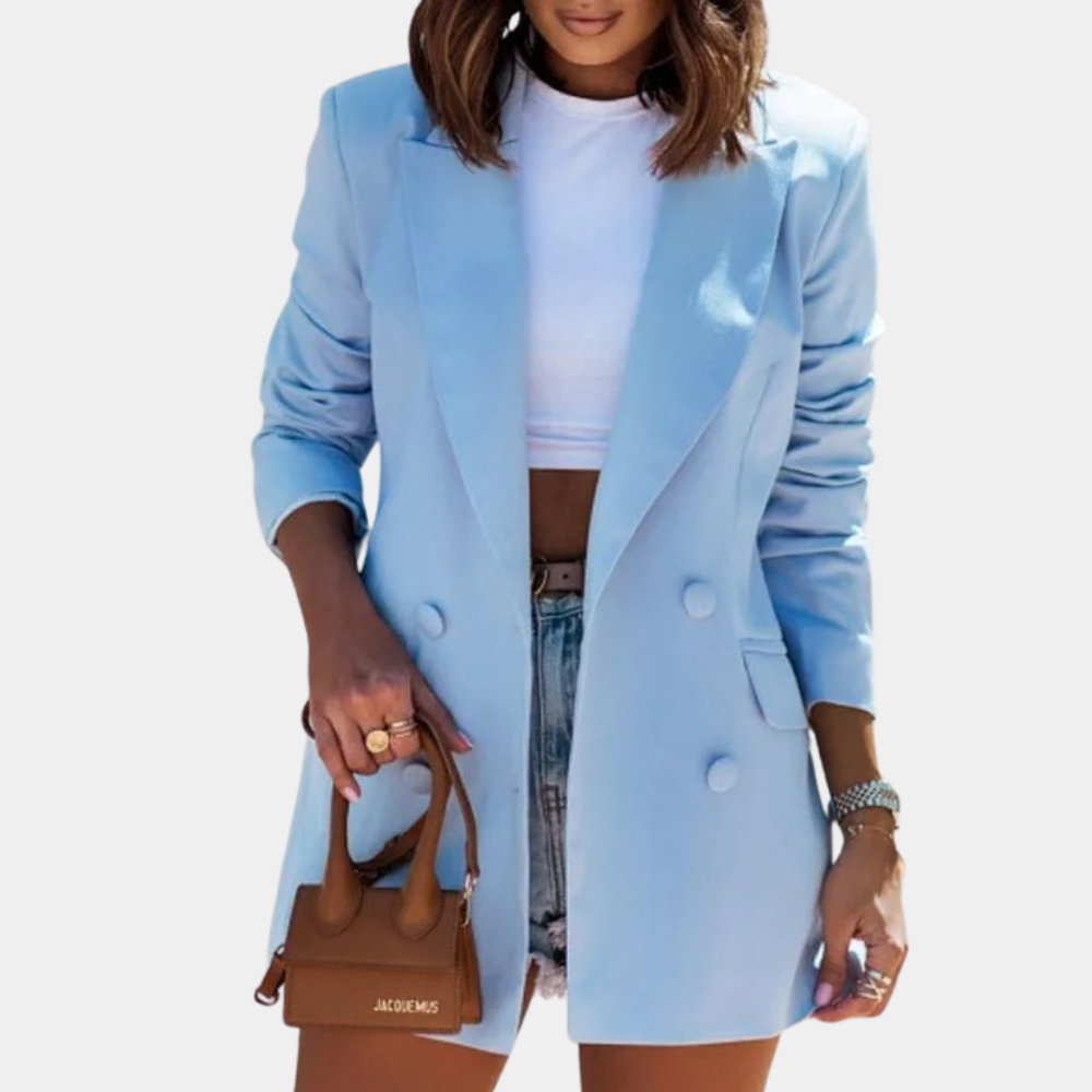 Laura – halflange getailleerde dames blazer
