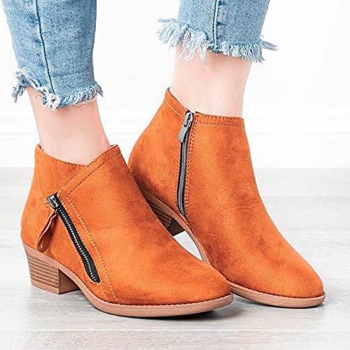 Alina – dames ankle boots van PU-leer met stevige zool