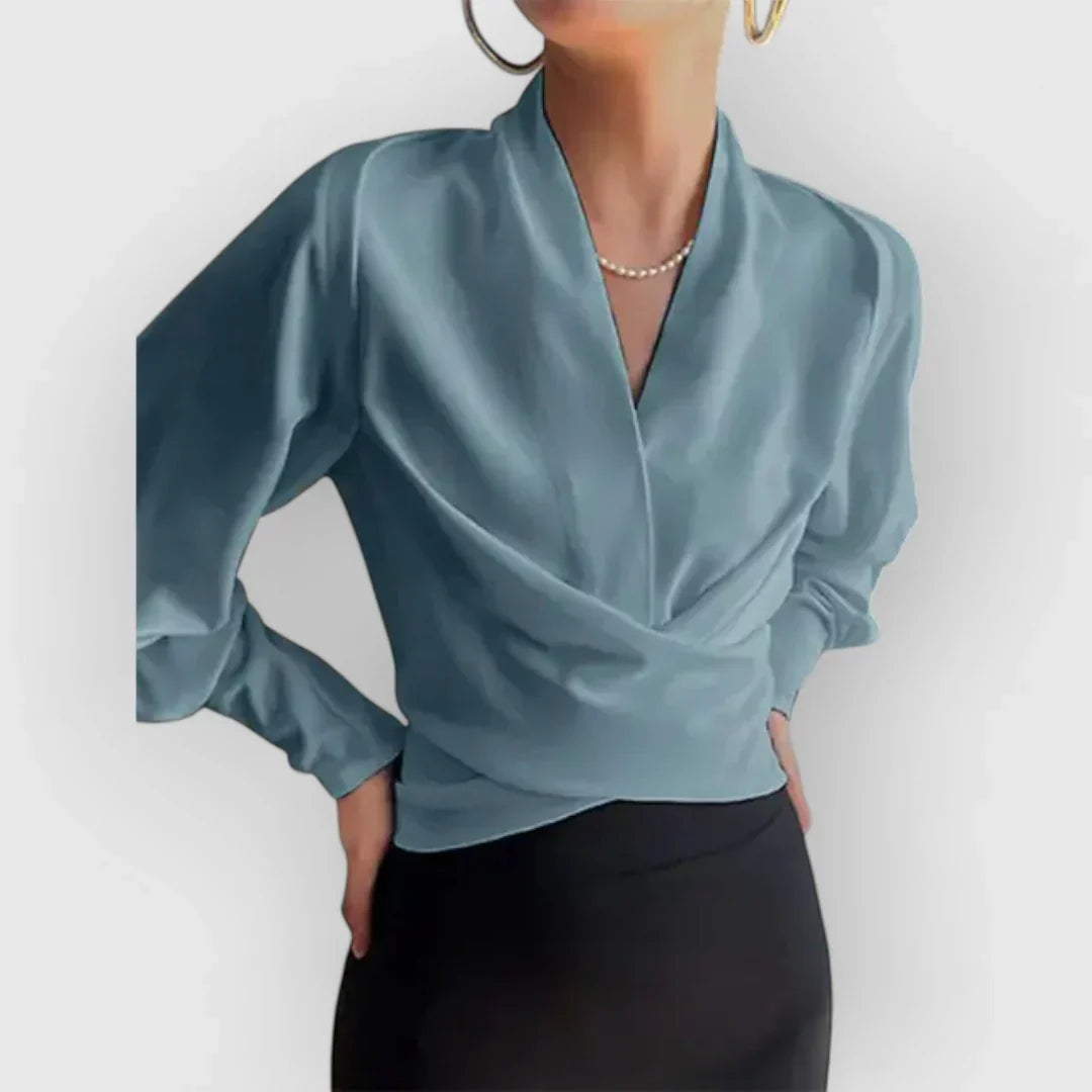 Juliet – blouse met puffmouwen