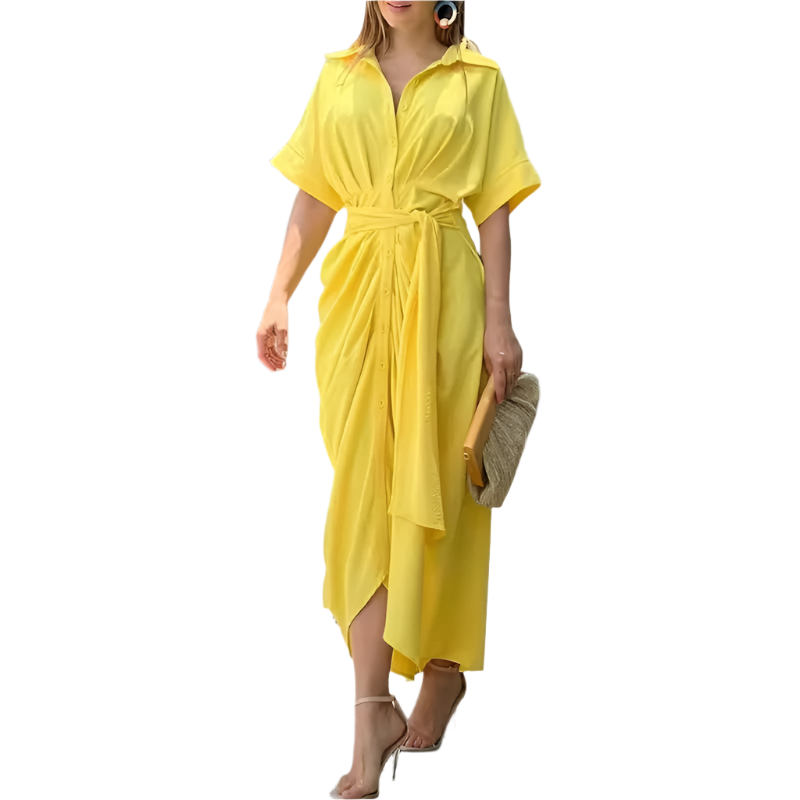 Giulietta - ZomerLosvallend Luchtige Chiffon jurk