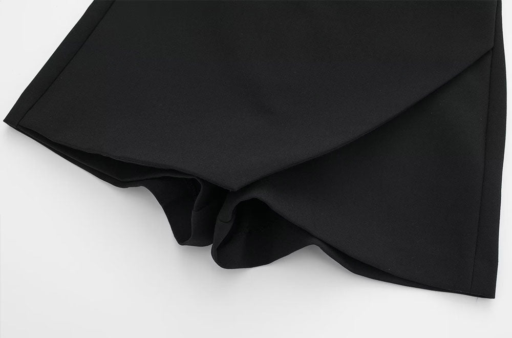 Zofie – Zomer rok met asymmetrisch design en zijrits