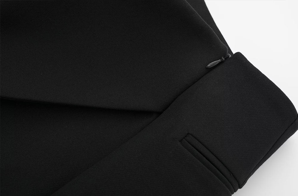 Zofie – Zomer rok met asymmetrisch design en zijrits