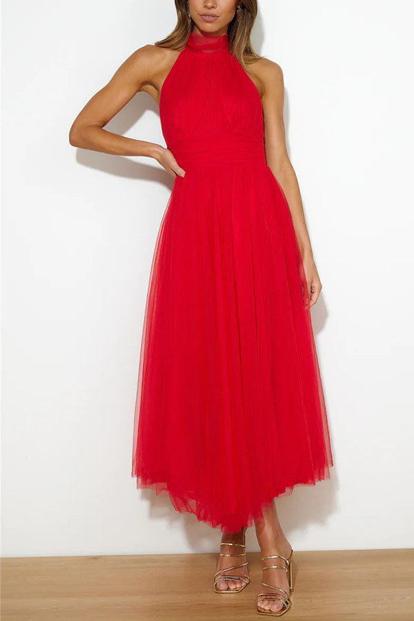 Variant image for Zwarte Maxi Jurk Dames met Elegante Snit – Ideaal voor Zomer en Feestelijke Gelegenheden-25