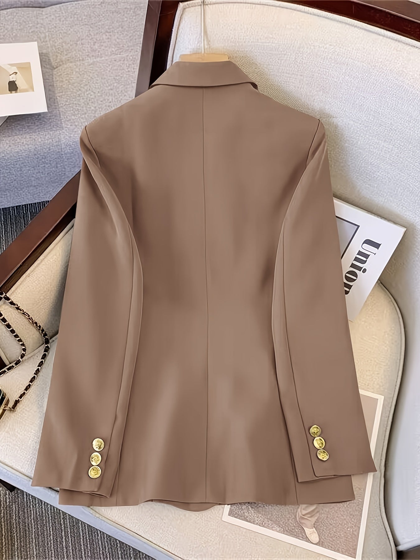 Colette – slim business blazer met heuplengte en elegante snit