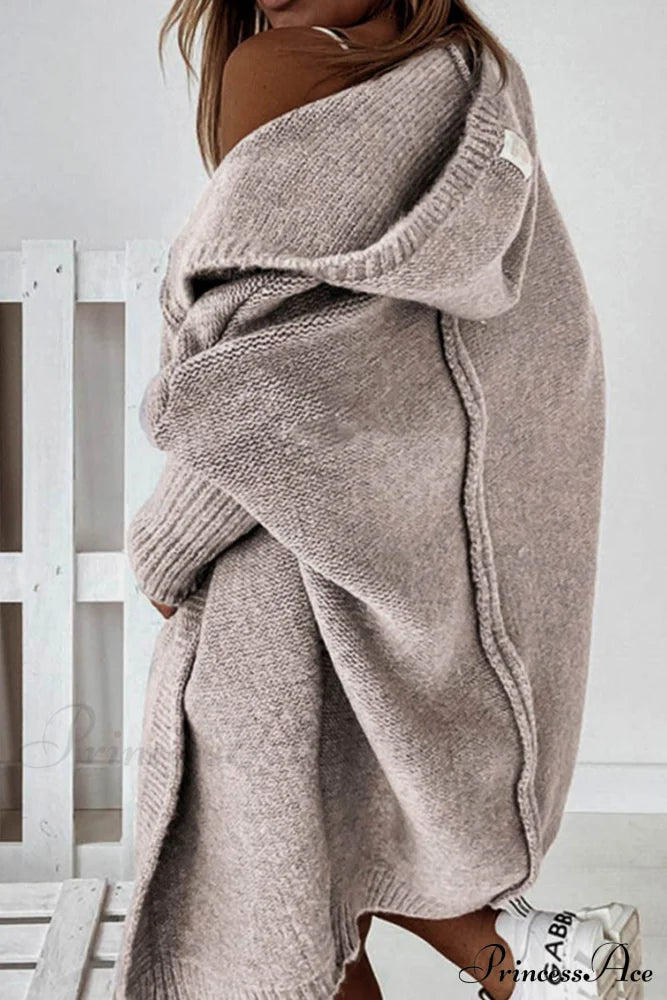 Romi – casual cardigan vest met blokkleuren