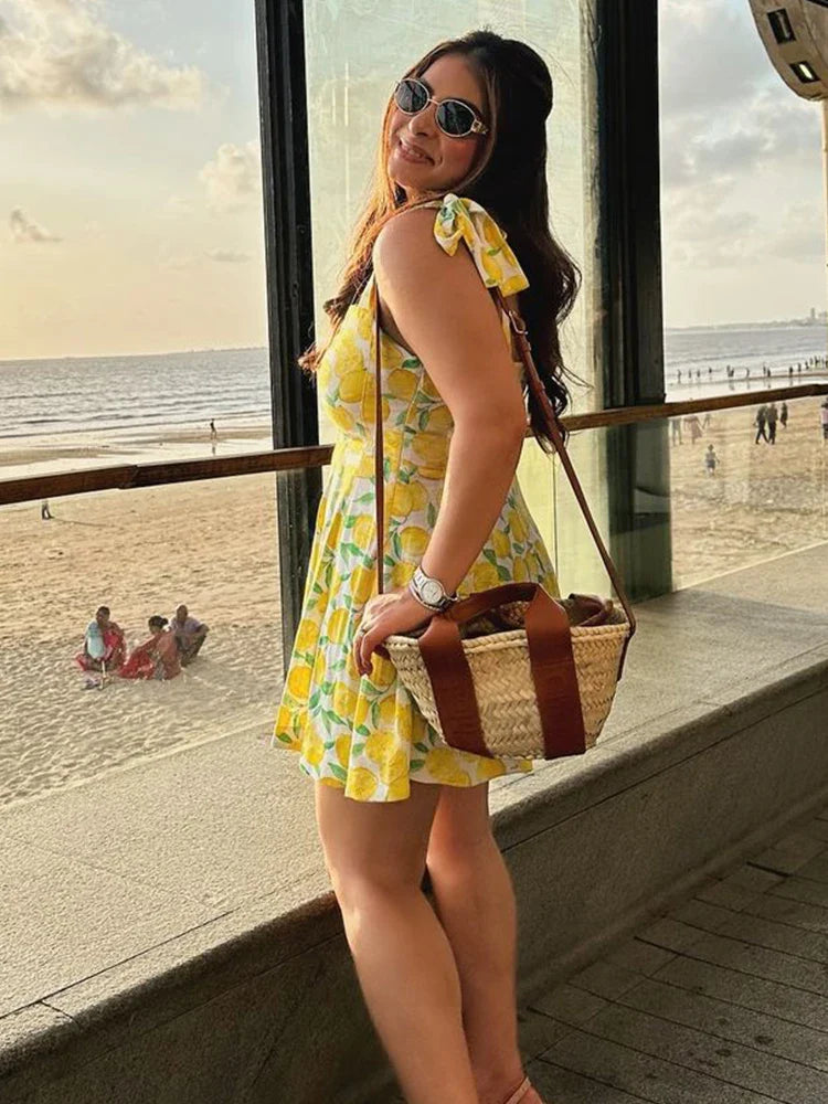 Sunny - Lemon Jurk