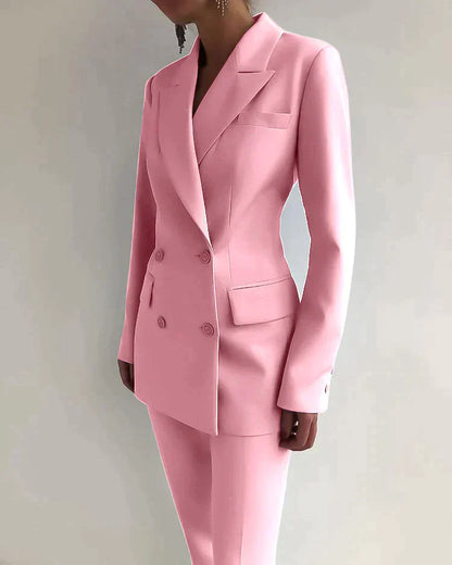 Mila – co-ord set met blazer en broek