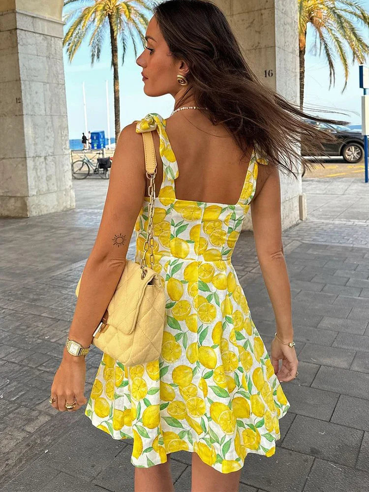 Sunny - Lemon Jurk