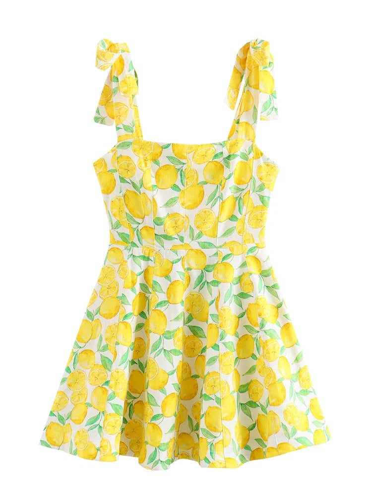 Sunny - Lemon Jurk