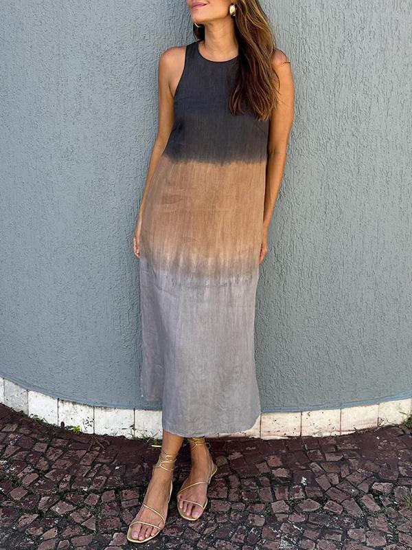 Mira – zomerjurk van viscose met zachte plooien en subtiele V-hals