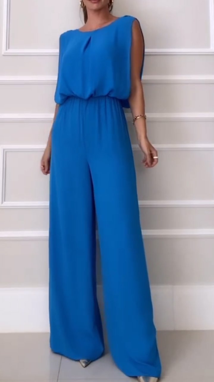 Allure - jumpsuit met ronde hals