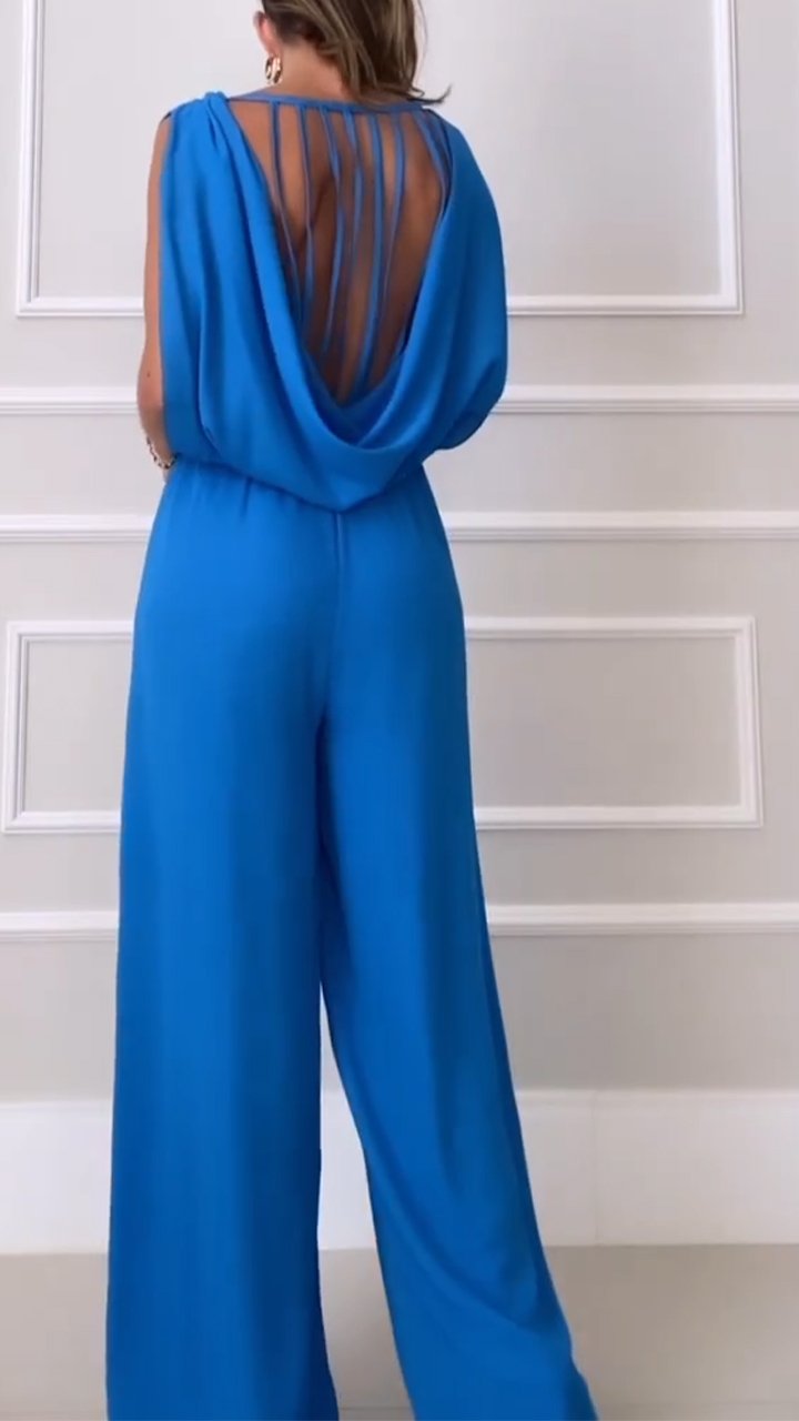 Allure - jumpsuit met ronde hals