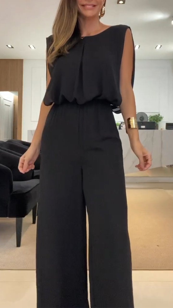 Allure - jumpsuit met ronde hals