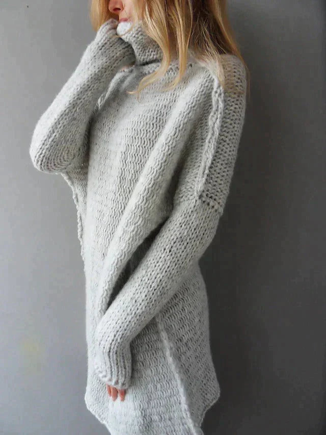Mireille – oversized gebreide trui met verlaagde schouders