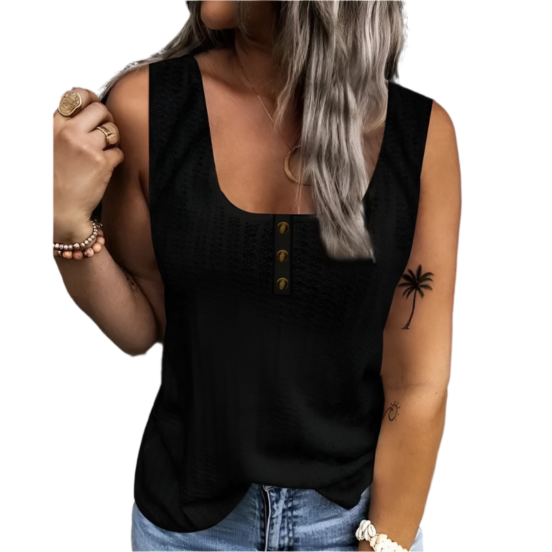 Marcella - Luchtige Mouwloze Zomer Top