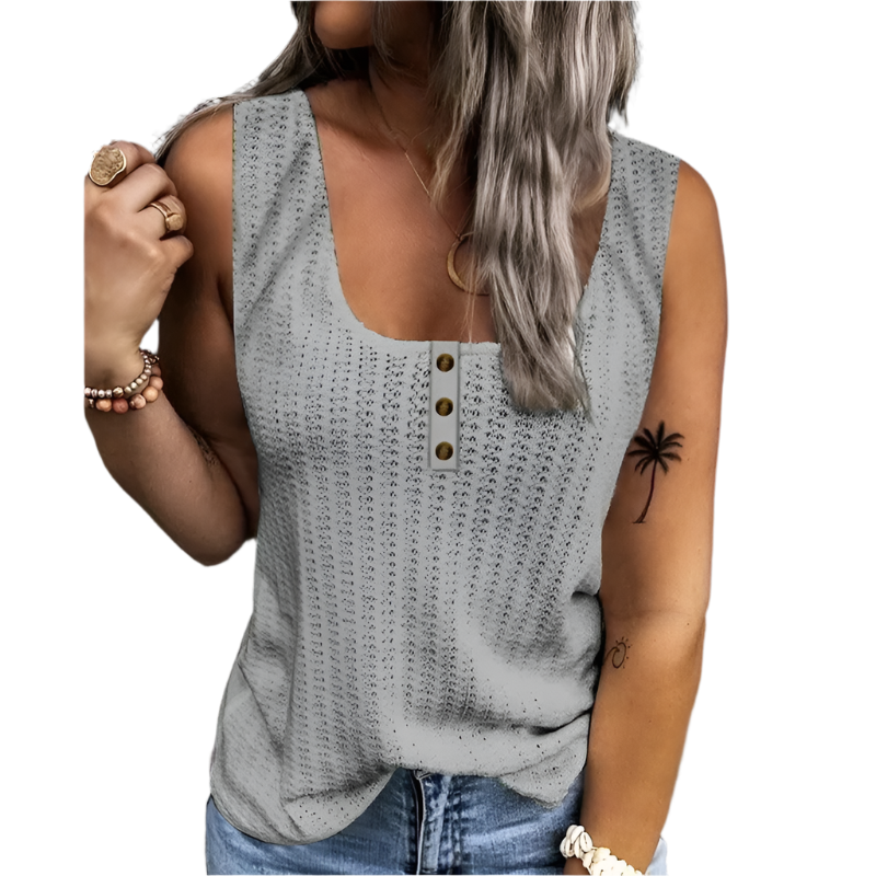 Marcella - Luchtige Mouwloze Zomer Top