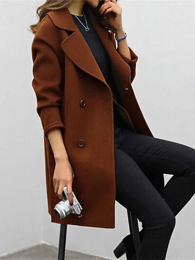 Noor - Waterafstotende Trenchcoat Met Ceintuur En Double-breasted Sluiting