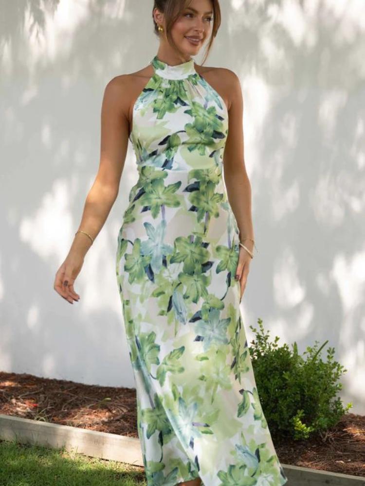 Amelia – Zomer bloemenjurk met zachte bloesems
