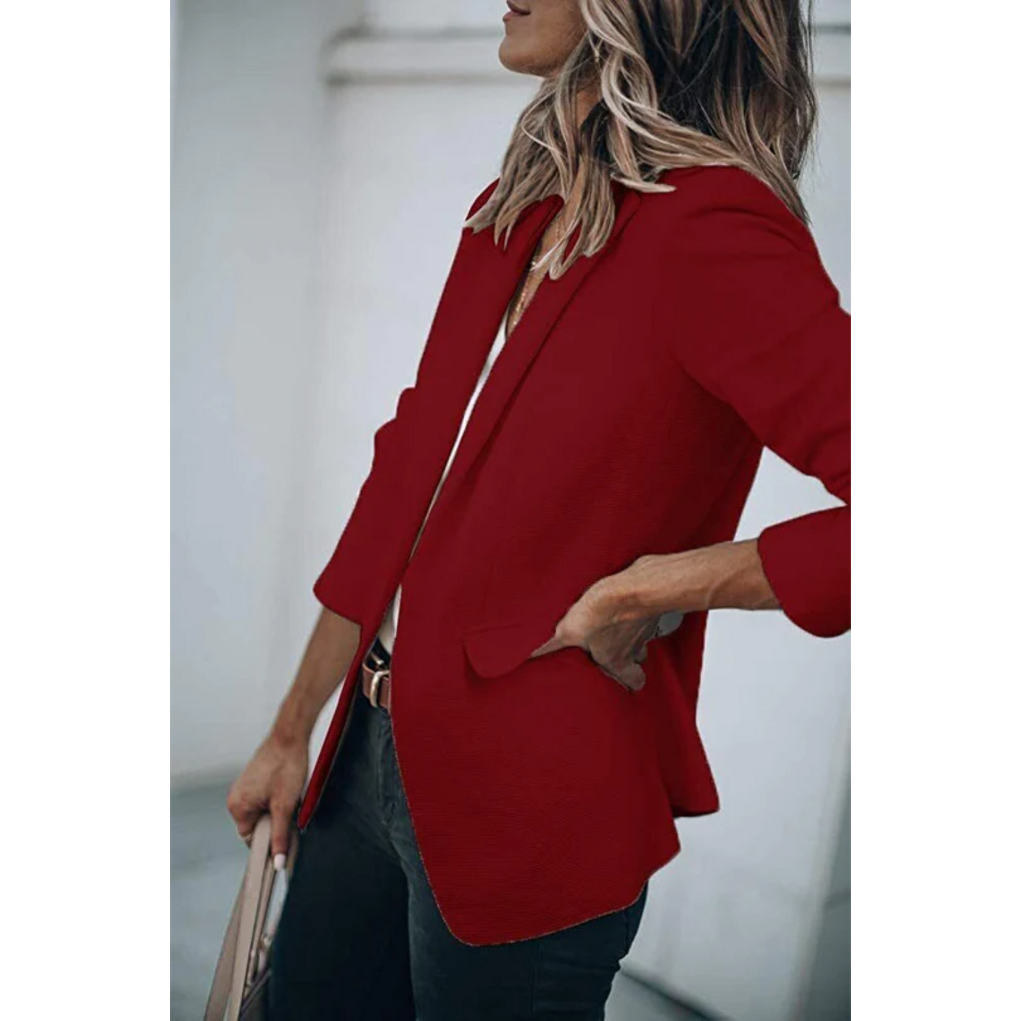 sofia – Tijdloze damesblazer met lange mouwen
