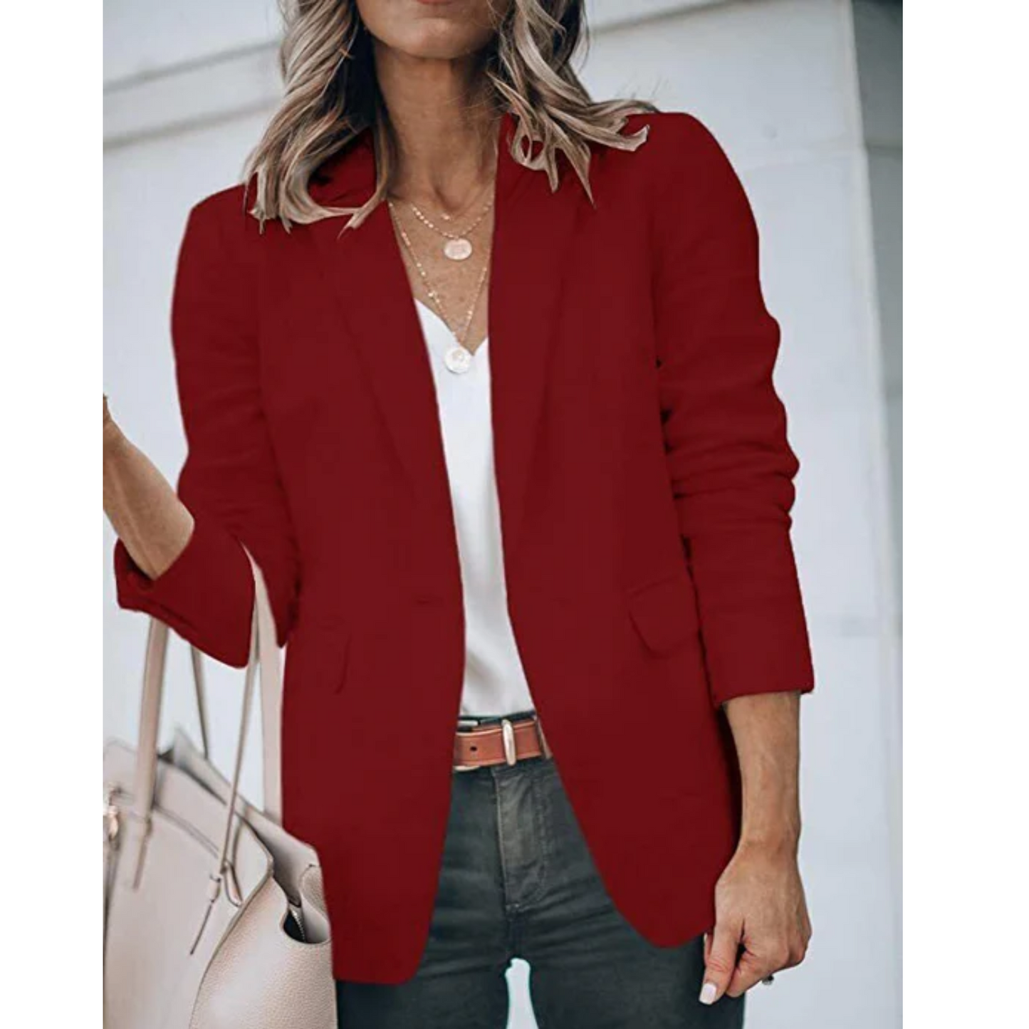 sofia – Tijdloze damesblazer met lange mouwen