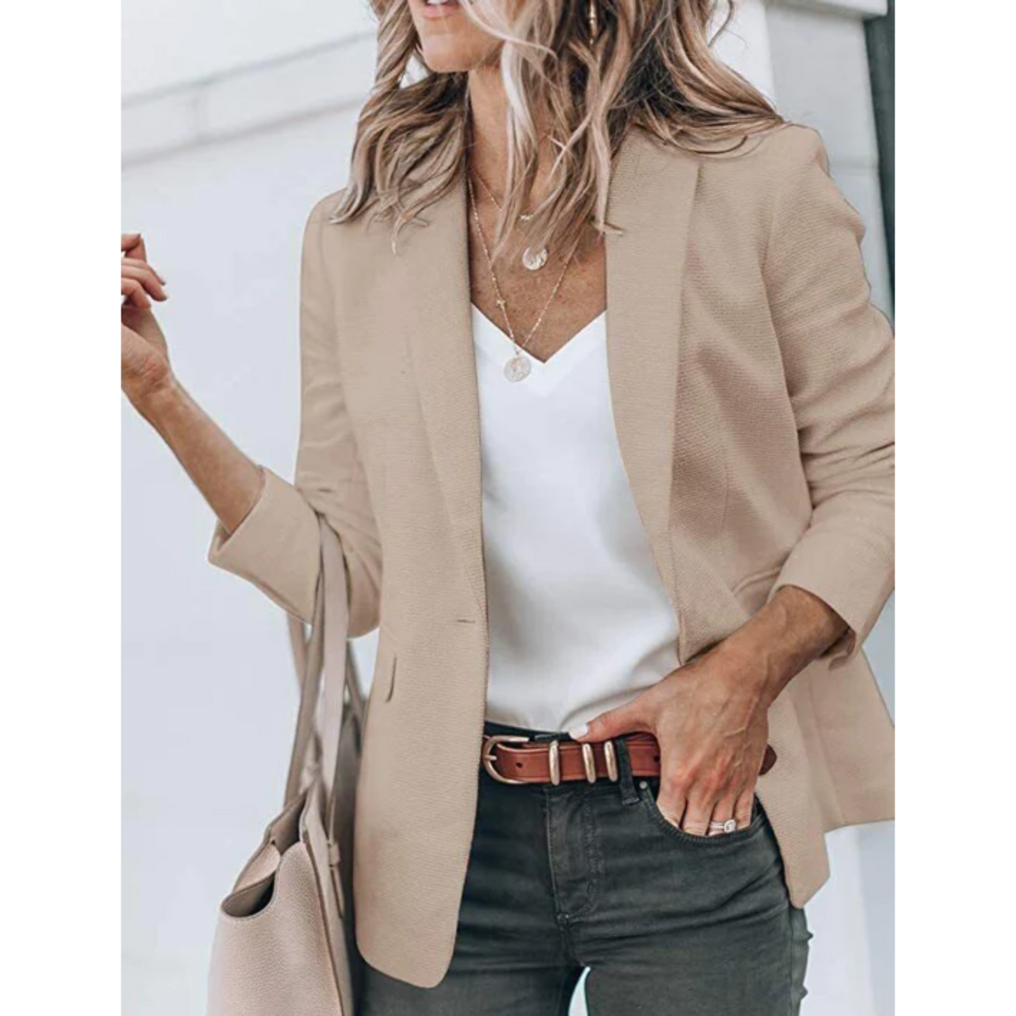 sofia – Tijdloze damesblazer met lange mouwen