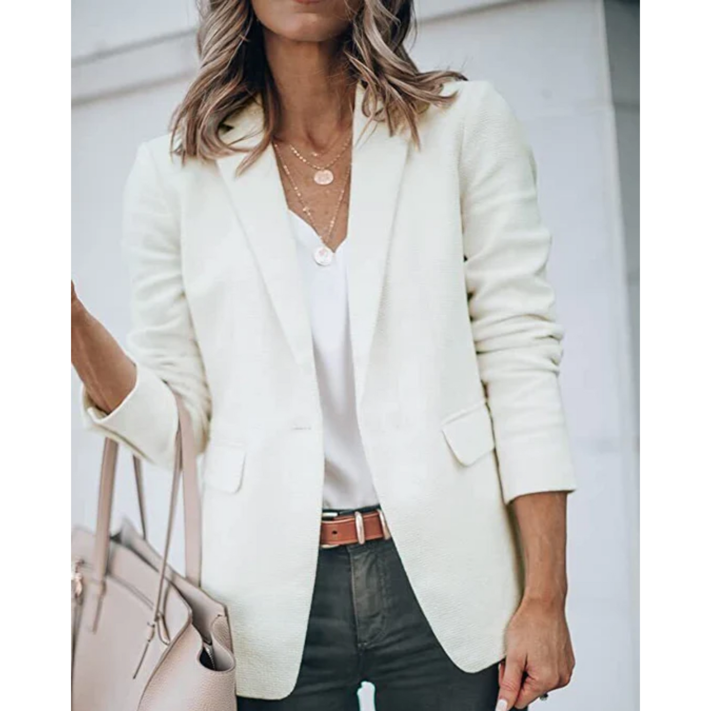 sofia – Tijdloze damesblazer met lange mouwen