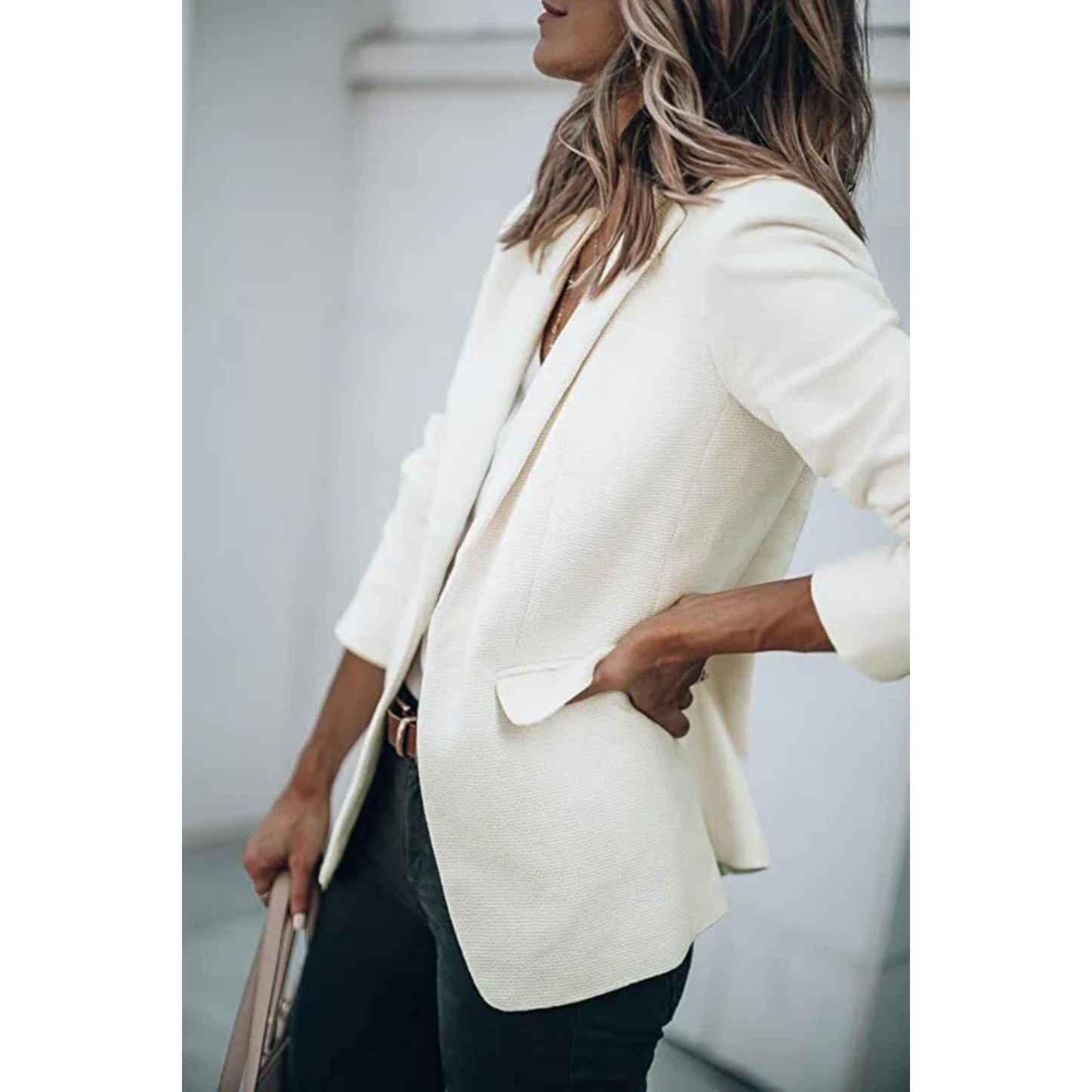 sofia – Tijdloze damesblazer met lange mouwen