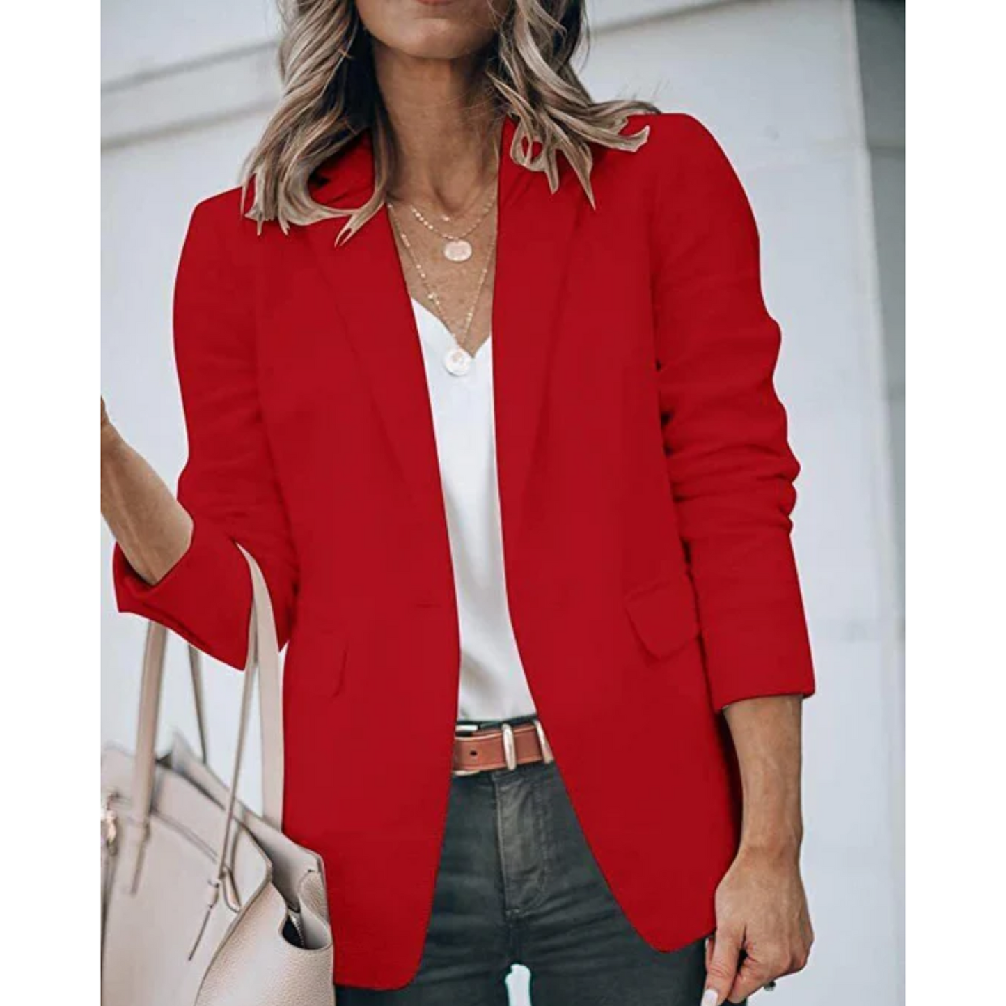 sofia – Tijdloze damesblazer met lange mouwen