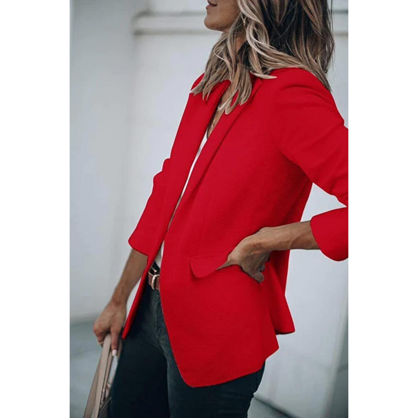 sofia – Tijdloze damesblazer met lange mouwen